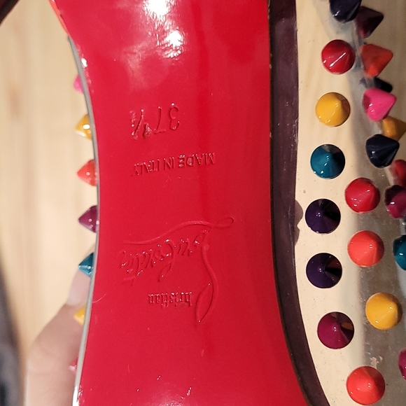 Christian Louboutin pvc spike heels - Picture 5 of 5